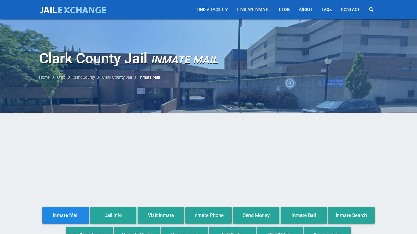 Clark County Jail Inmate Mail Policies | Springfield,